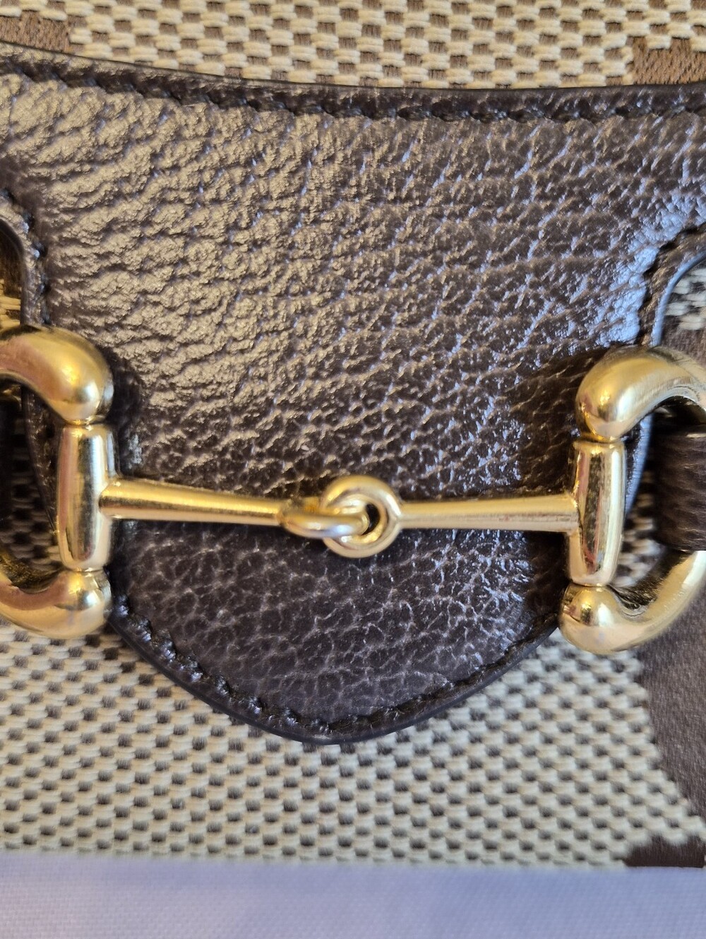 Gucci Horsebit 1955 GG Supreme Small Shoulder/Crossbody Bag - Picture 5 of 16